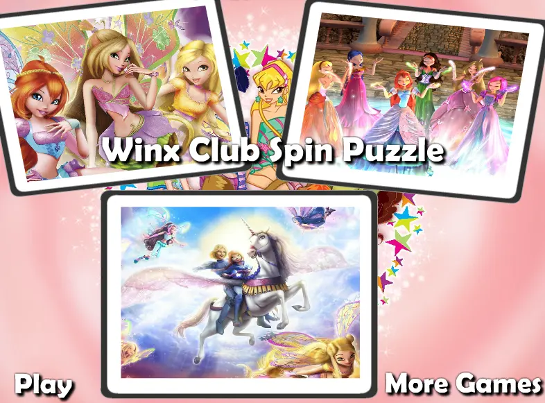 Winx Club Spin Puzzle