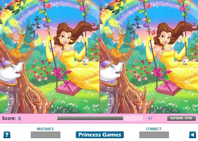 Disney Princess 5 Differences