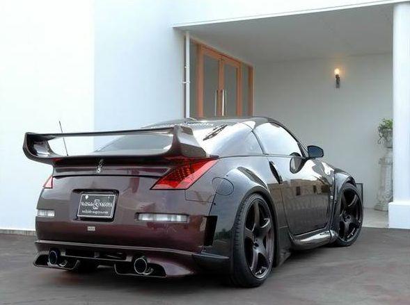 Nissan 350z bay speed vs3 body kit