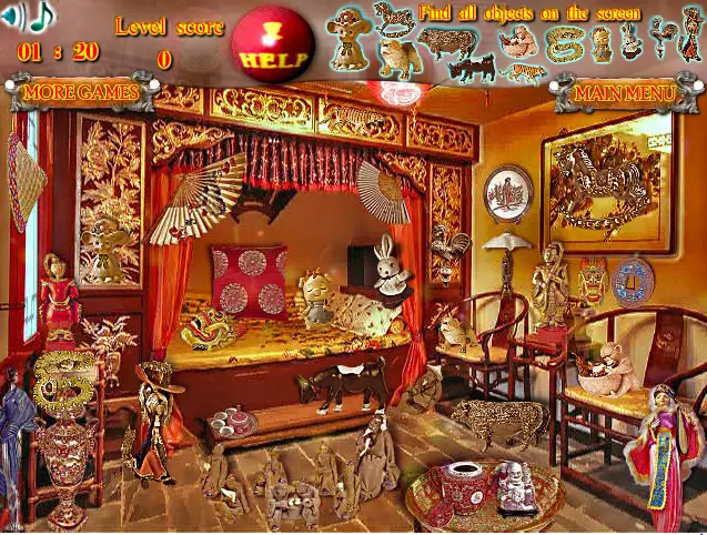 Chinese Shop Secrets Puzzle
