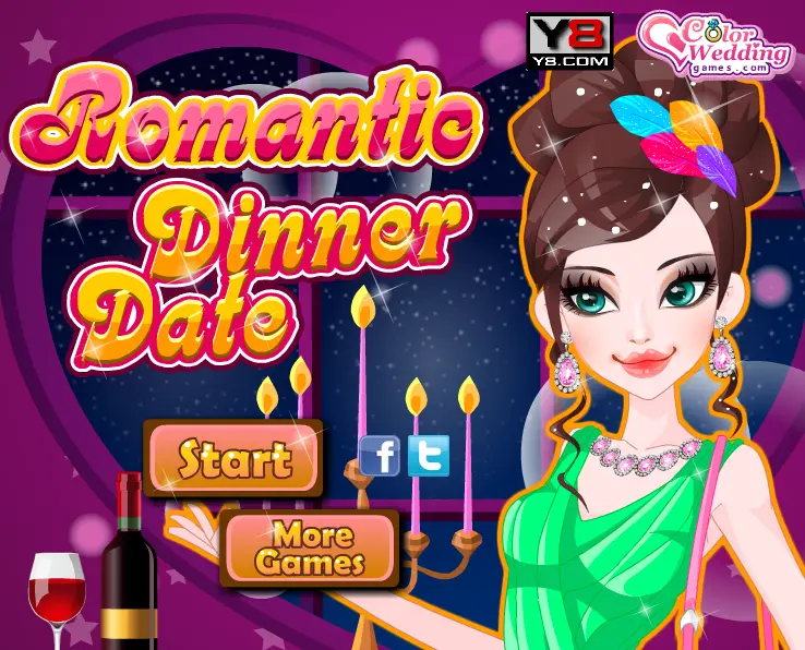 Romantic Dinner Date Makeover Dress Up