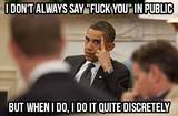 Obama Stealth Finger