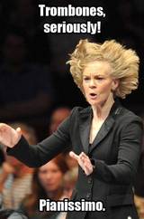 Trombones SERIOUSLY! pianissimo.