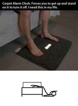 Carpet Alarm Clock Fail