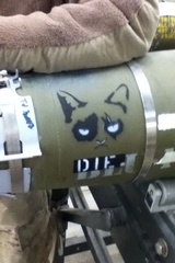 Grumpy Cat Die Air Force Missile Bomb