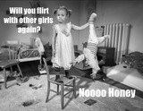 Little Girl Hangs Baby Boy Upside Down - Will You Flirt With Other Girls Again?
