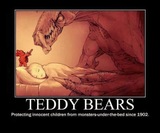 Teddy Bears vs Monsters Under the Bed