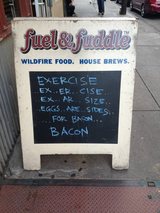 Exercise Or Eggs Are Sides For Bacon