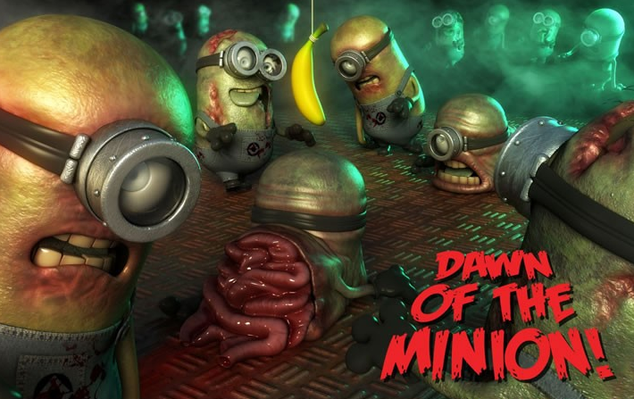 Foto Minions Zombie - Paimin Gambar