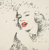 Incredible Celebrity Portraits Composed Of Humans Madonna Face