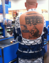 THE DALLAS COWBOYS CHEERLEADER AT WALMART