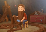 Rapunzel as a Man Version