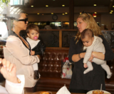Adorable North West Lunches With the Kardashian Ladies
