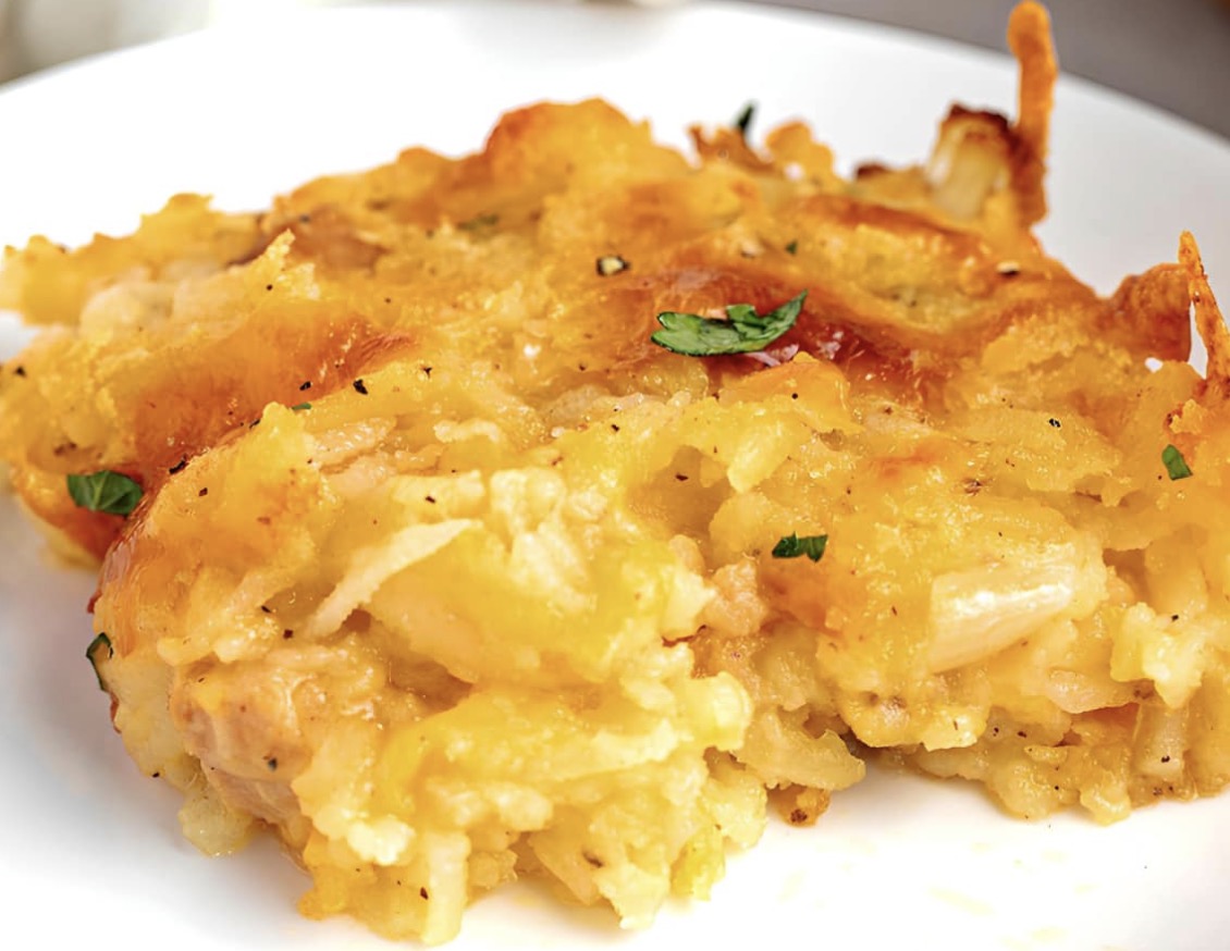 Copycat Cracker Barrel Hashbrown Casserole - Faxo