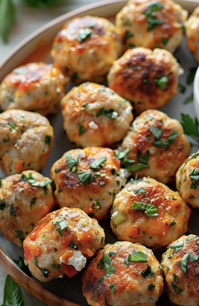 Ricotta Chicken Meatballs - Faxo