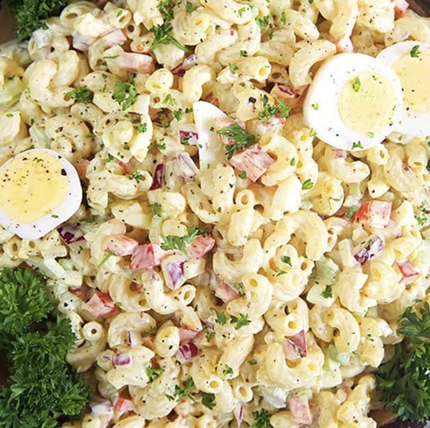 Amish Macaroni Salad - Faxo