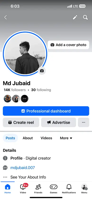 My FFacebook id