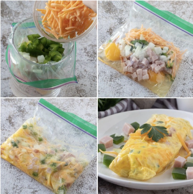 Omelette in a Bag