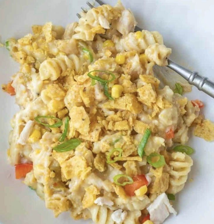 Tex-Mex Chicken Noodle Casserole