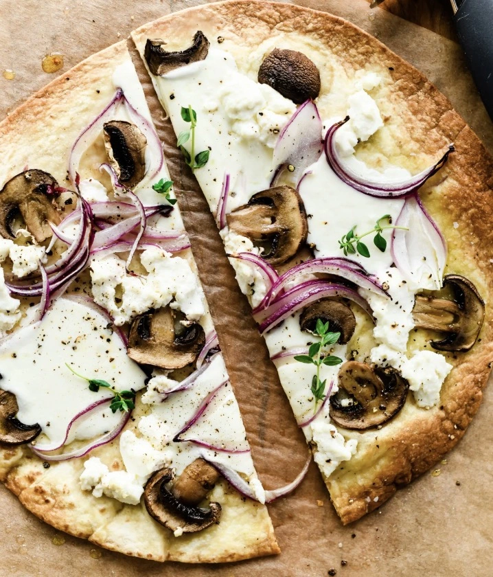 Tortilla Flatbread Pizza