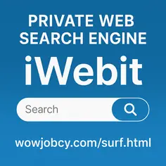 iWebit (i-web-it) a private web search engine. Cheat on google with something better and privacy friendly.