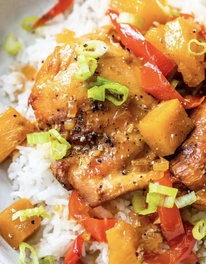 Crockpot Hawaiian Chicken