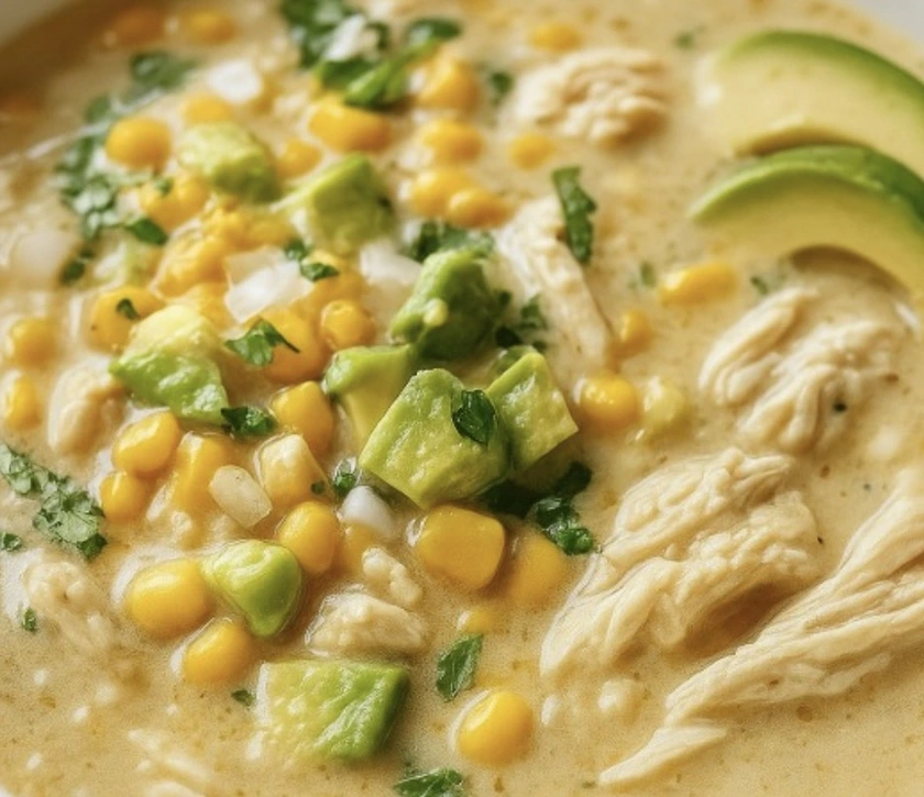 Mexican Street Corn White Chicken Chili