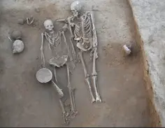 The 4,625-year-old grave from Rakhigarhi, dated to around 2600 BCE, contains the remarkably well-preserved skeletons of a Harappan couple