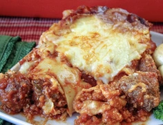 Meatball Lasagna