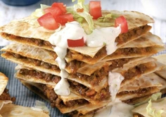 Cheeseburger Quesadillas
