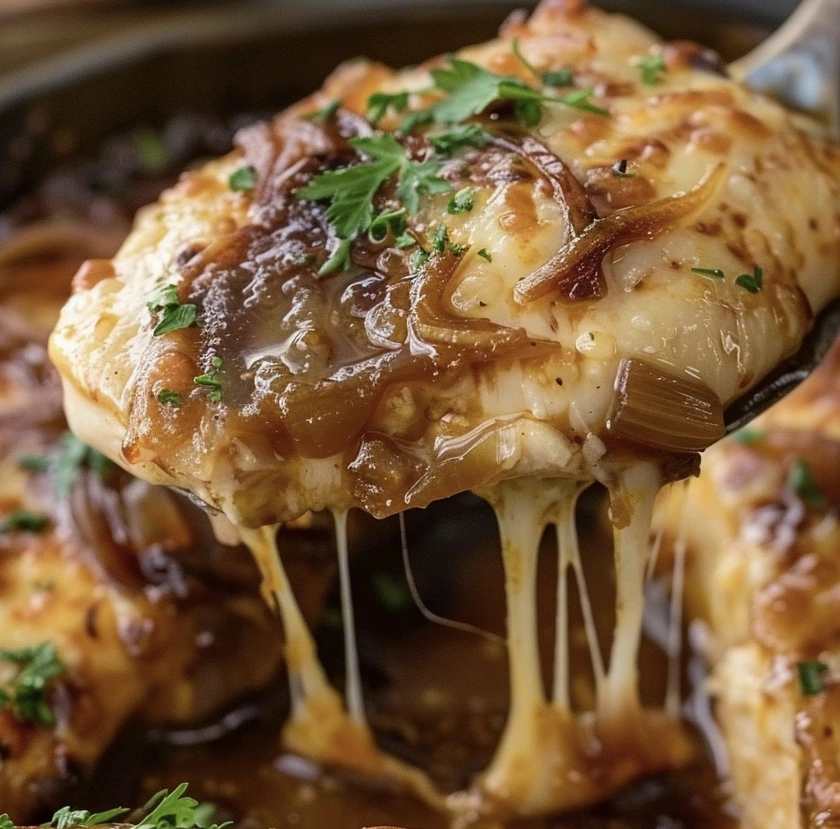 French Onion Baked Chicken