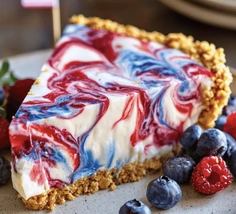 4th of July Swirl Pie