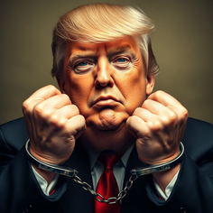 Shocking news about the arrest of Donald Trump, due to sending weapons and war vehicles to war conflict areas.