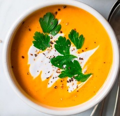 Pumpkin and Ginger Soup