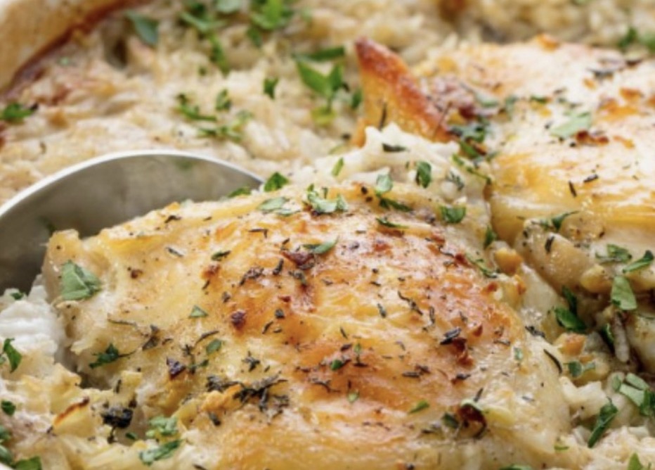 Italian Chicken and Rice Casserole - Faxo