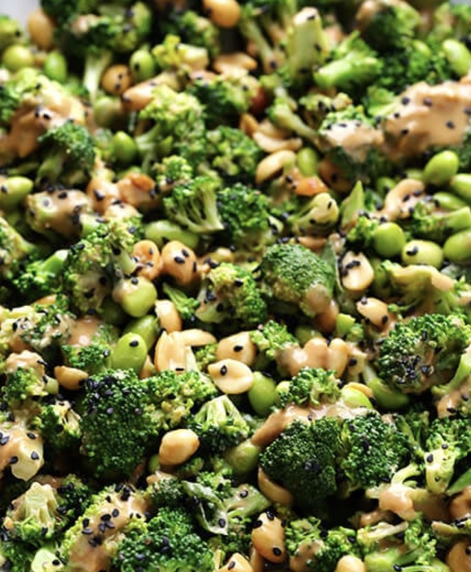 Asian Broccoli Salad - Faxo