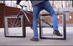 Craziest Bike Ever - Square Wheels!