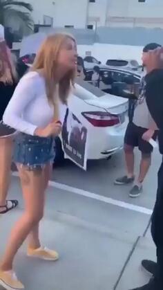 Man Protests Vegans By Eating A Burger!