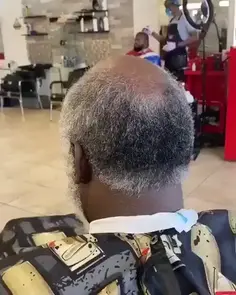 Barber Makes Man Look Decades Younger