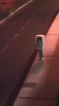 Traffic Equipment Cosplay Box Meets Cops