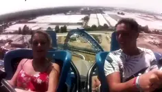 Gravity vs Boobs On A Roller Coaster