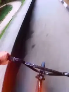 Super Dad Saves Daughter From Biker #superman #dad #bike #rescue #cool