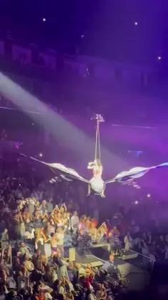 Katy Perry Almost Falls During Tour!