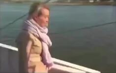 Reporter Interview On A Boat - Fail