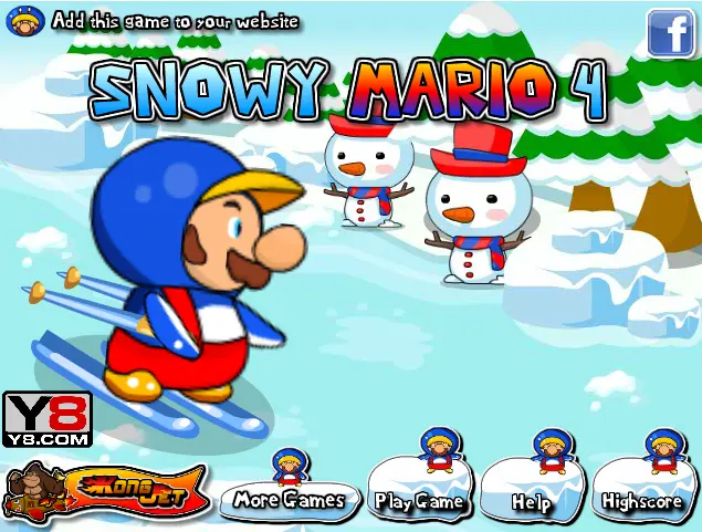 Snowy Mario 4