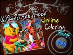 Winnie the Pooh Online Coloring