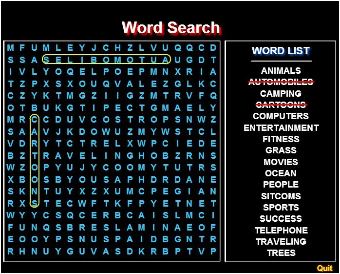Word Search 1
