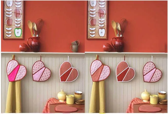 Love Heart 5 Differences