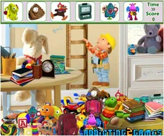 Kids Cartoon Room Hidden Object