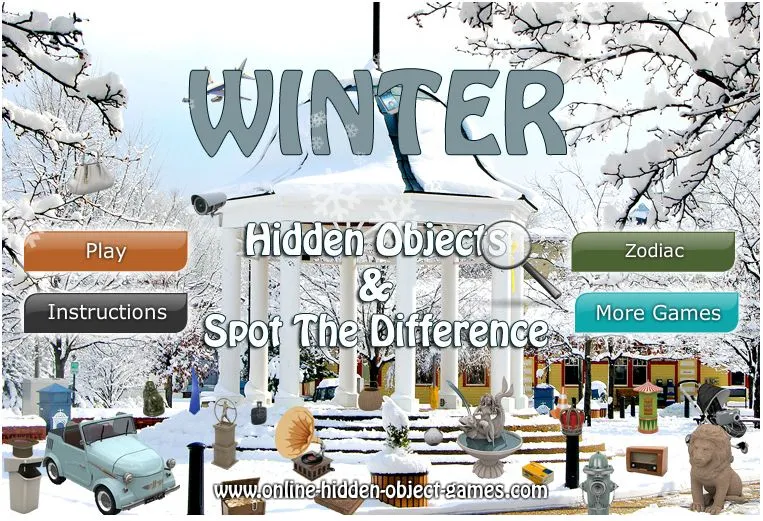 Winter Hidden Objects
